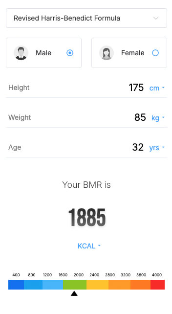 Calculateur BMR